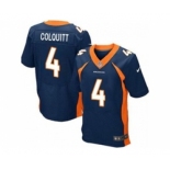 nike nfl jerseys denver broncos #4 britton colquitt blue[Elite]