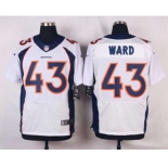 nike nfl jerseys denver broncos #43 ward white[new Elite]