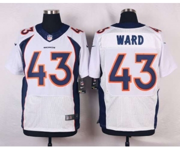 nike nfl jerseys denver broncos #43 ward white[new Elite]