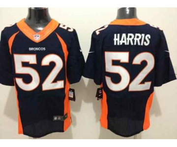 nike nfl jerseys denver broncos #52 harris blue[new Elite][harris]