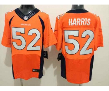 nike nfl jerseys denver broncos #52 harris orange[new Elite][harris]