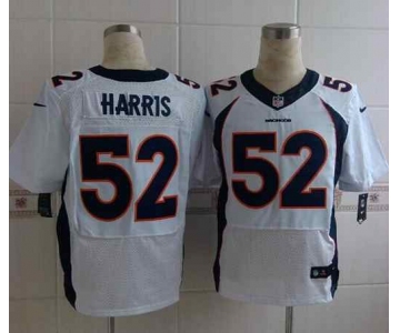 nike nfl jerseys denver broncos #52 harris white[new Elite][harris]