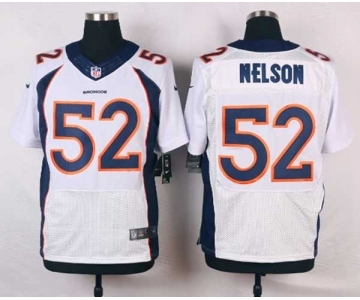 nike nfl jerseys denver broncos #52 nelson white[new Elite][nelson]