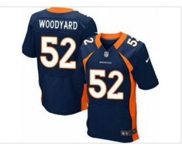 nike nfl jerseys denver broncos #52 woodyard blue[Elite]