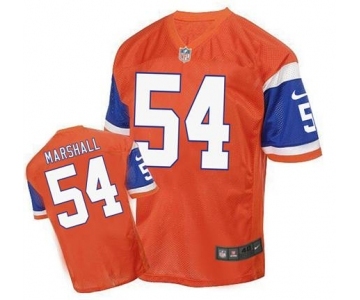 nike nfl jerseys denver broncos #54 brandon marshall orange[2016 Elite]