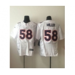 nike nfl jerseys denver broncos #58 miller all white[Elite]