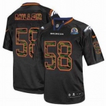 nike nfl jerseys denver broncos #58 miller black[camo fashion Elite 50th Patch]