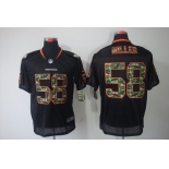 nike nfl jerseys denver broncos #58 miller black[camo fashion Elite]