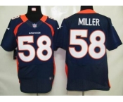 nike nfl jerseys denver broncos #58 miller blue[elite]