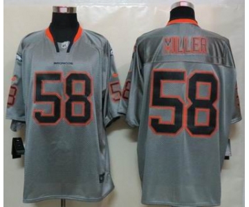 nike nfl jerseys denver broncos #58 miller grey[Elite lights out]