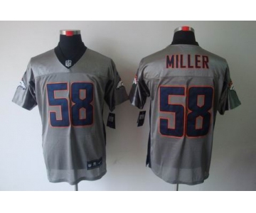 nike nfl jerseys denver broncos #58 miller grey[Elite shadow]