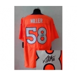 nike nfl jerseys denver broncos #58 miller orange[Elite signature]