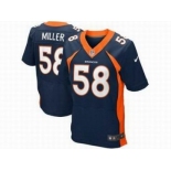 nike nfl jerseys denver broncos #58 von miller blue[new Elite]