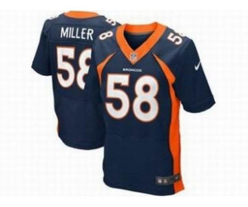 nike nfl jerseys denver broncos #58 von miller blue[new Elite]