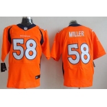 nike nfl jerseys denver broncos #58 von miller orange[new Elite]