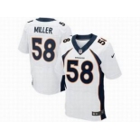 nike nfl jerseys denver broncos #58 von miller white[new Elite]