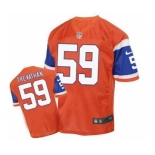 nike nfl jerseys denver broncos #59 trevathan orange[2016 Elite]