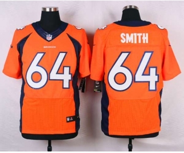 nike nfl jerseys denver broncos #64 smith orange[new Elite]