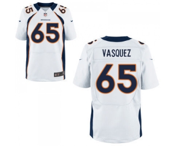 nike nfl jerseys denver broncos #65 vasquez white[Elite][vasquez]