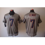 nike nfl jerseys denver broncos #7 elway grey[Elite shadow]