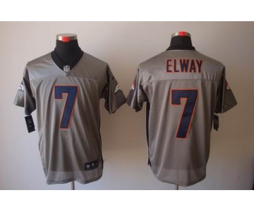 nike nfl jerseys denver broncos #7 elway grey[Elite shadow]