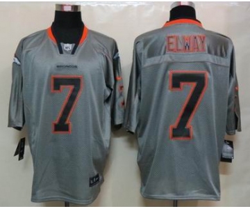 nike nfl jerseys denver broncos #7 john elway grey[Elite lights out]