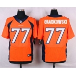 nike nfl jerseys denver broncos #77 gradkoswki orange[new Elite][gradkoswki]