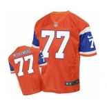 nike nfl jerseys denver broncos #77 mecklenburg orange[2016 Elite][mecklenburg]