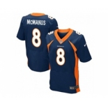 nike nfl jerseys denver broncos #8 brandon mcManus blue[Elite]