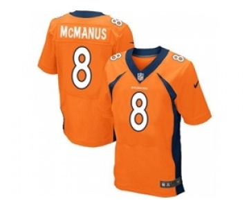 nike nfl jerseys denver broncos #8 brandon mcManus orange[Elite]