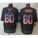 nike nfl jerseys denver broncos #80 thomas black[Elite USA flag fashion]