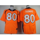 nike nfl jerseys denver broncos #80 thomas orange[new Elite]