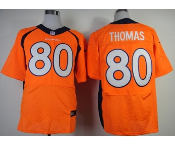 nike nfl jerseys denver broncos #80 thomas orange[new Elite]