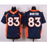 nike nfl jerseys denver broncos #83 borter blue[new Elite]