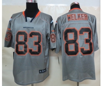 nike nfl jerseys denver broncos #83 welker grey[Elite lights out]