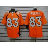 nike nfl jerseys denver broncos #83 welker orange[Elite]