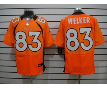 nike nfl jerseys denver broncos #83 welker orange[Elite]