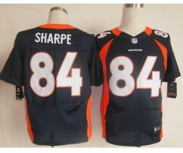 nike nfl jerseys denver broncos #84 sharpe blue[Elite]