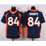 nike nfl jerseys denver broncos #84 sharpe blue[new Elite]