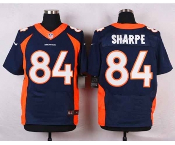 nike nfl jerseys denver broncos #84 sharpe blue[new Elite]