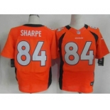 nike nfl jerseys denver broncos #84 sharpe orange[Elite]