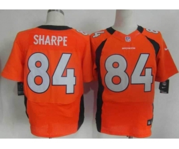 nike nfl jerseys denver broncos #84 sharpe orange[Elite]