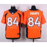 nike nfl jerseys denver broncos #84 sharpe orange[new Elite]