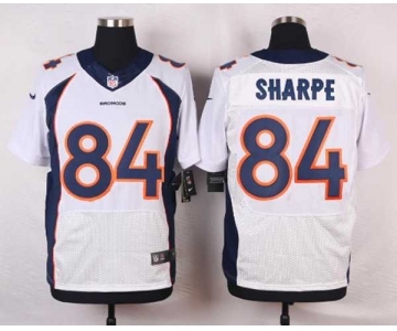 nike nfl jerseys denver broncos #84 sharpe white[new Elite]