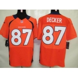 nike nfl jerseys denver broncos #87 eric decker orange[elite]