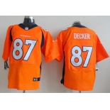 nike nfl jerseys denver broncos #87 eric decker orange[new Elite]