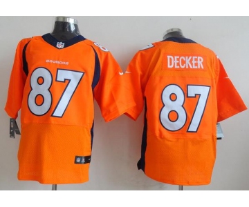 nike nfl jerseys denver broncos #87 eric decker orange[new Elite]