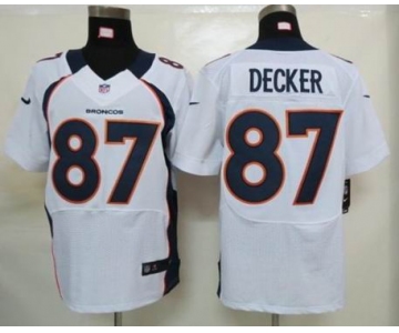 nike nfl jerseys denver broncos #87 eric decker white[Elite]