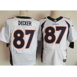 nike nfl jerseys denver broncos #87 eric decker white[new Elite]