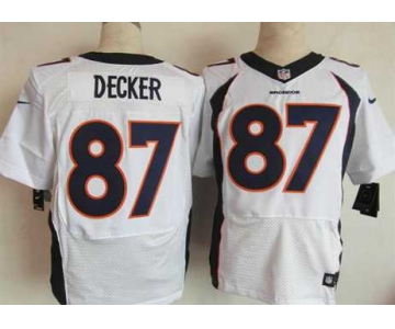 nike nfl jerseys denver broncos #87 eric decker white[new Elite]